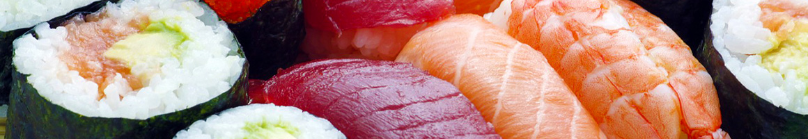 Eating Sushi at Osuba restaurant in Waxahachie, TX.